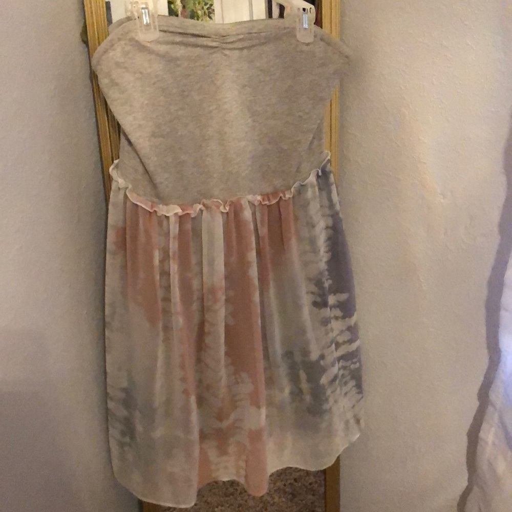 strapless dress